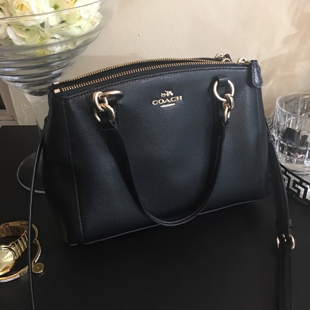 Coach Christie Carryall in Crossgrain Leather